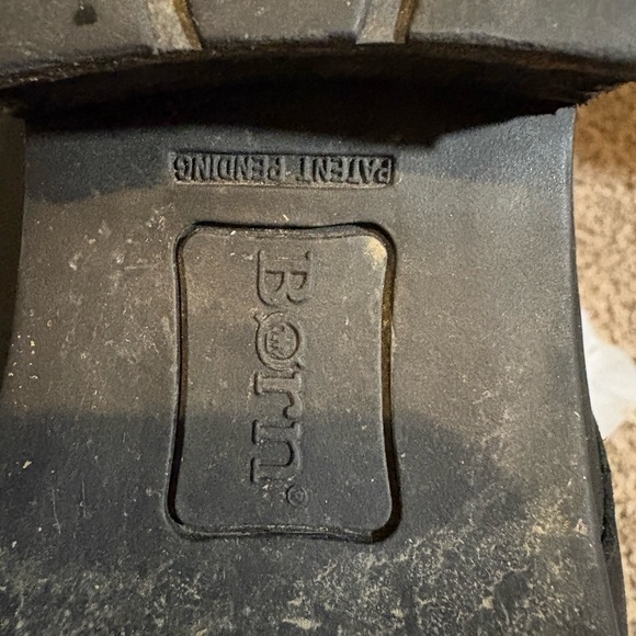 BORN Womens Chaval Leather Closed Toe Ankle Fashion Boots, Black, Size 10.0 - Picture 7 of 10